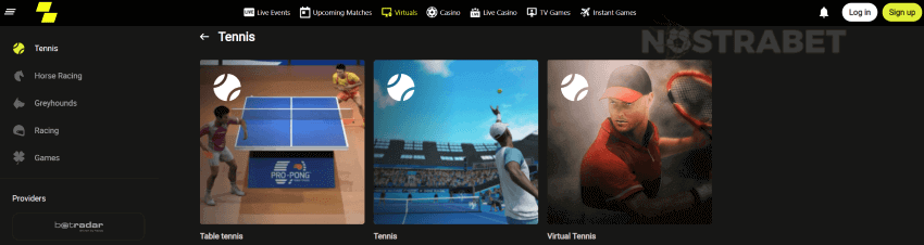 parimatch virtual tennis